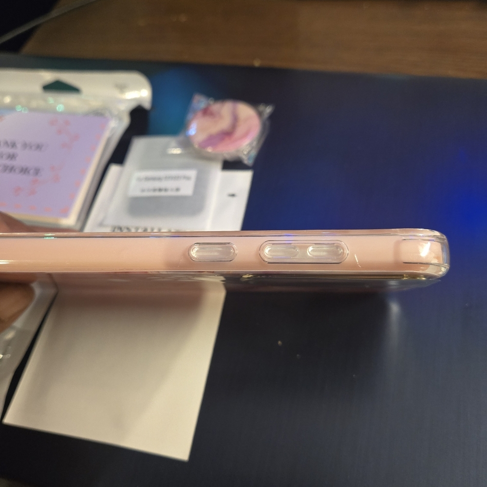 Inspire Your Phone Galaxy S23 Plus-Pink Marble Phone case - Picture 5 of 6